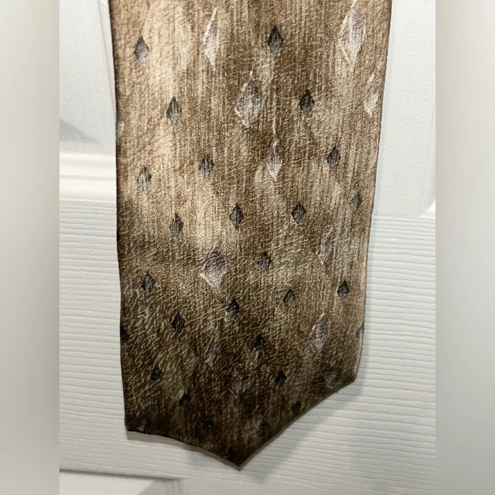 Vintage PIERRE CARDIN Silk Necktie‎ - Tan